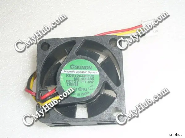 For SUNON KDE1204PKVX MS.M.B400 DC12V 1.6W 4020 4CM 40mm 40x40x20mm Cooling Fan KDE1204PKVX MS.M.B400