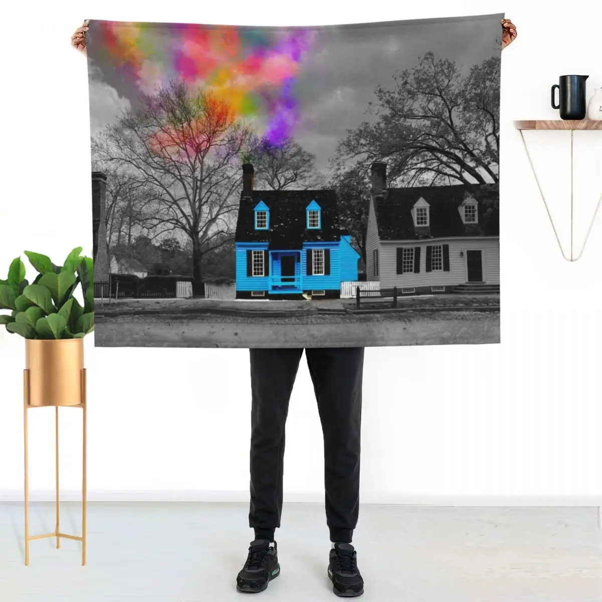 

Up Throw Blanket Lightweight Warm Blanket for Travel Camping