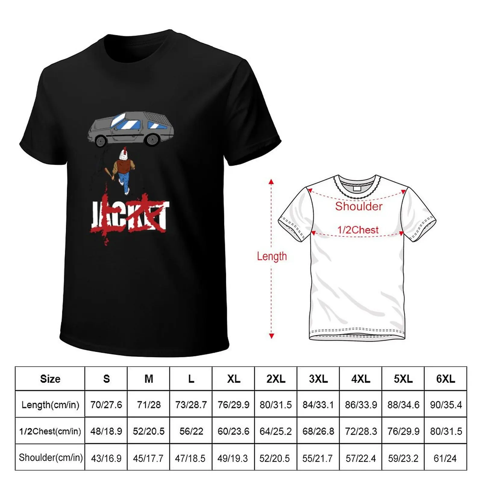 Hotline Neo Tokyo T-Shirt Modern Print Casual T-Shirt