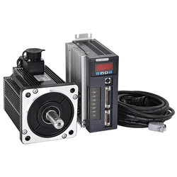 高品質のサーボモータセット 10N.M 1.5KW 1500rpm 130ST acサーボモータ 130ST-M10015 + 整合サーボドライバ