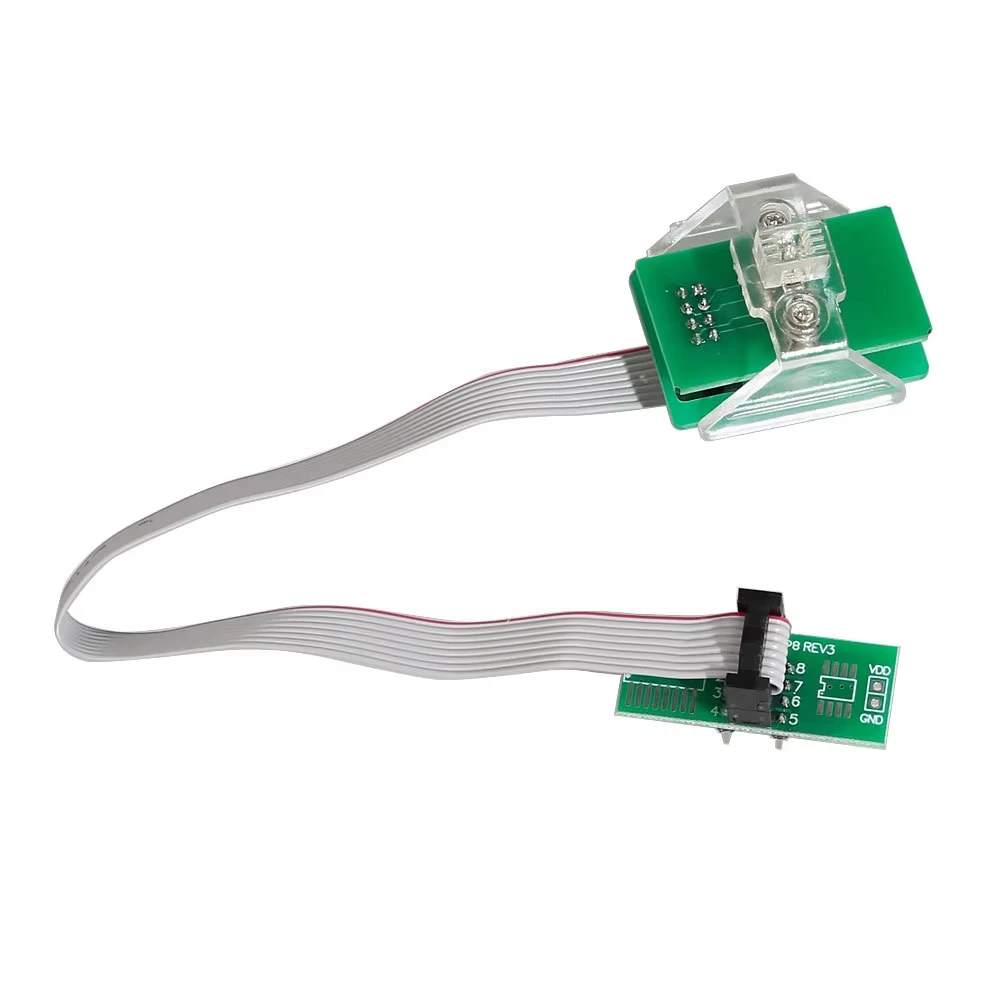 Soic 8Pin Sop8 Adapter Eeprom Clip for VVDI Prog/CG Pro 9S12/Orange5/iPorg/VVDI Prog/XPROG ECU for BMW FEM-BDC 95128/95256 Etc