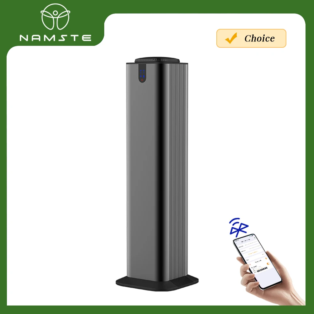 Namste-difusor de columna de aromaterapia para el hogar, ambientador de aceites esenciales con Bluetooth, aromaterapia comercial, 5000m ³