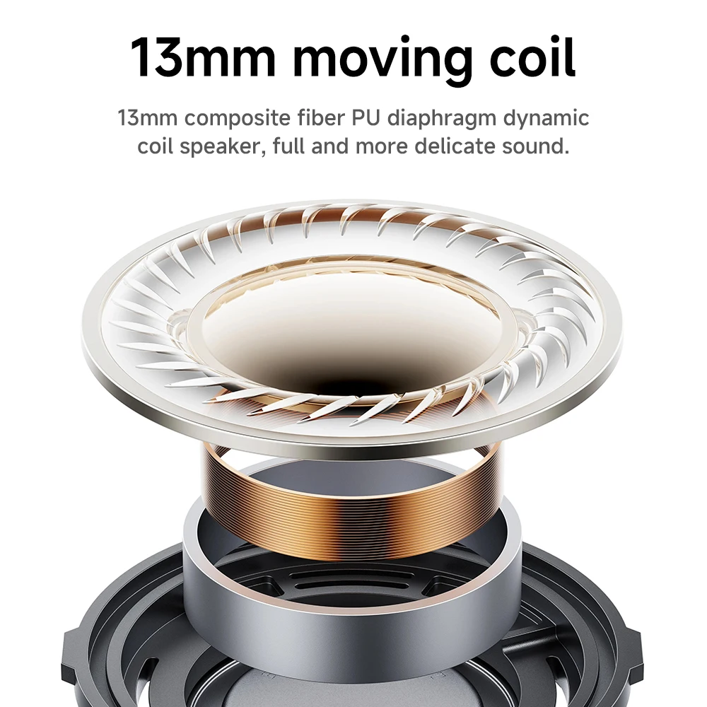 HOCO EQ2 True Wireless Bluetooth 5.3 Headset Built-InMicrophone Touch Control Earbuds Stereo In-ear headphones