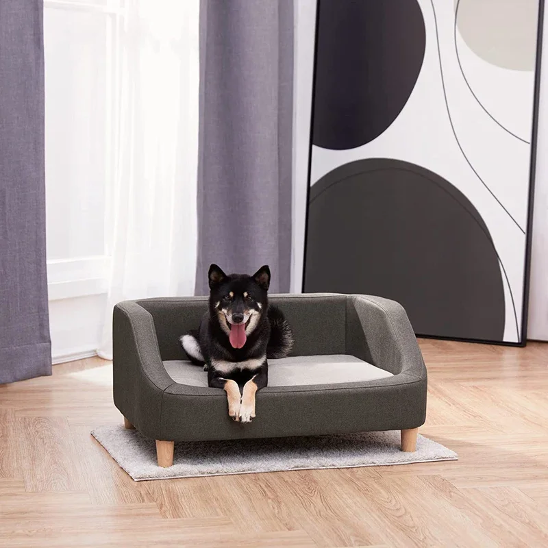 Wholesale Modern Style Non-Slip Washable Removable Durable Pet Dog Sofa Bed