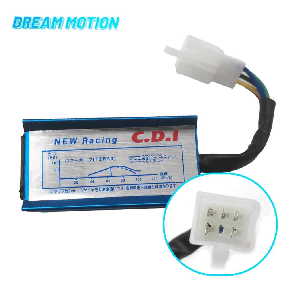 

Motorcycle Performance Parts Lgnition Lgnite System Unit CDI Racing For 200 cc ATV/CG125 / 150 / /250 cc ac 6 Pin/CNC