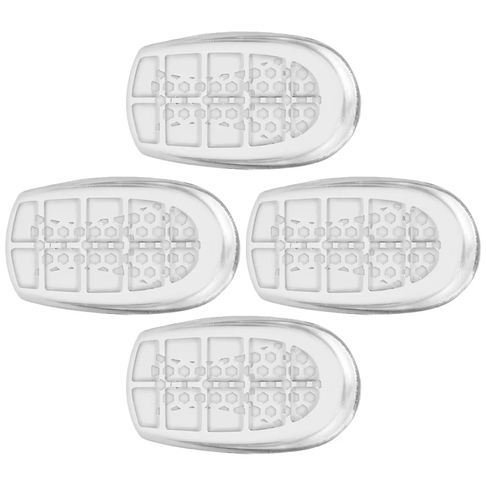 

2Pairs Non-Slip Heel Pads Soft Gel Inserts Shock Absorption for Sports Casual Shoes Heel Pads Gel Shoe Inserts for Women