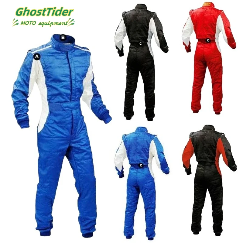 Adult Kart Jumpsuit ATV Suit Off-road Vehicle Racing Motorcycle Track Off-road Waterproof Karting Suit Moto Jacket