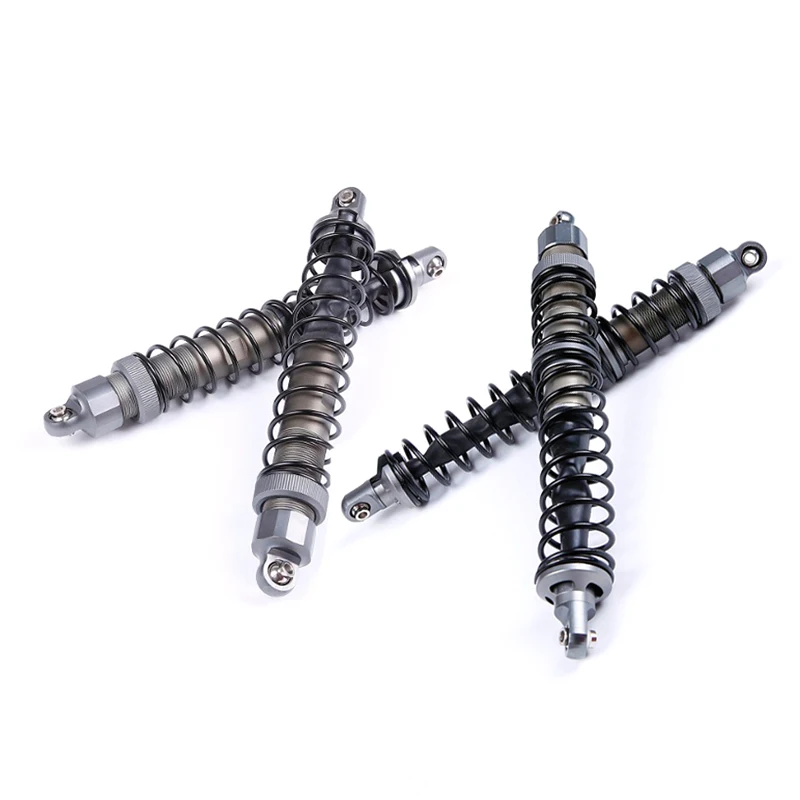 CNC 6mm Alloy Front and Rear Shock Absorber Set for 1/5 Hpi Baja 5b Rc Car Parts