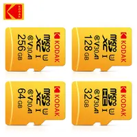 Tarjeta de Memoria Kodak TF de 32GB 64GB 128GB con Adaptador, Tarjeta TF de Alta Velocidad Apta para Tablets/Cámaras/Teléfonos Móviles/Portátiles