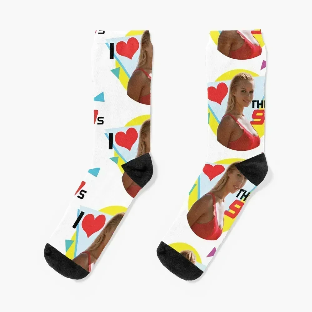 I love the 90's Socks cotton snow Rugby winter Socks Men's Women's