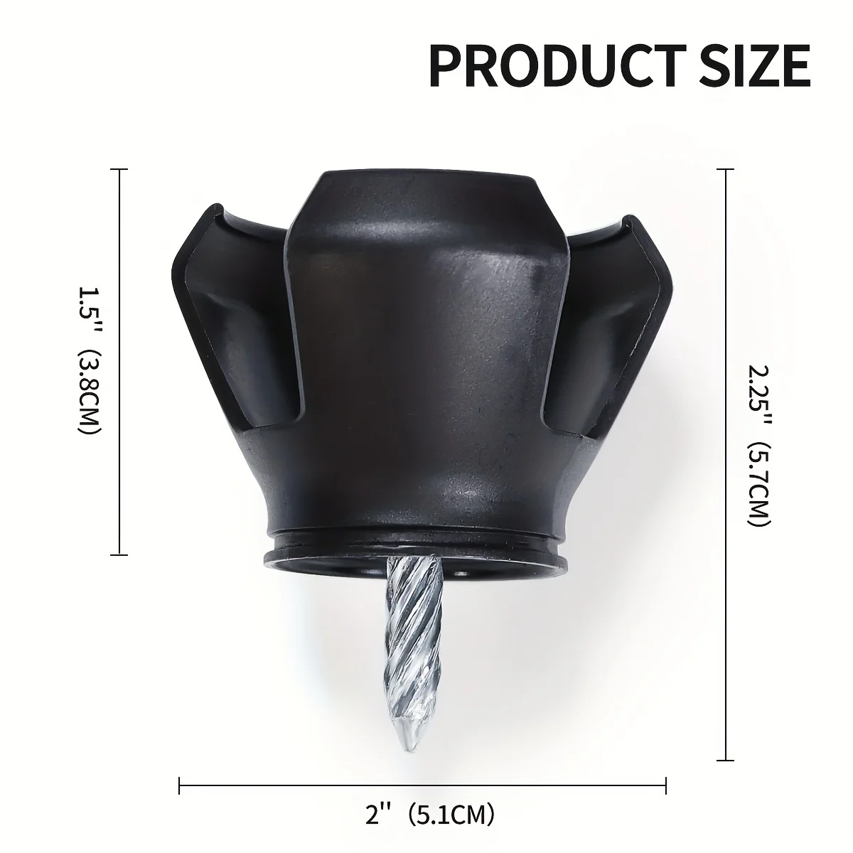 Portable Golf Ball Picker Retractable 3‑Claw Petal Shape Stainless Steel Screw Golf Ball Catcher Practical Golf Course Accessory view 6