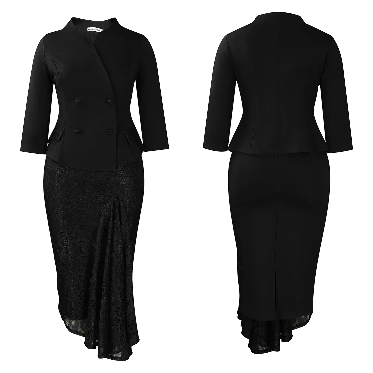 

Customized Customized 2025 Spring Women's Clothing Elegant Lace Dresses Party Prom Evening Gown African Dashiki Outfits Office