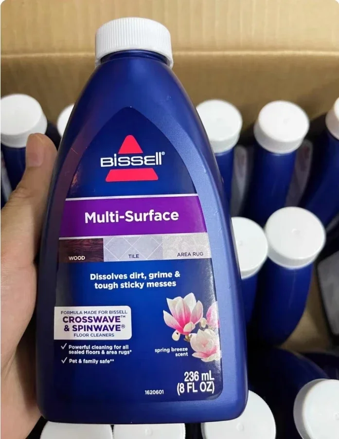 Detergente líquido desodorante oxigenado original importado de BISSELL (fuerte) especial para máquinas de limpieza de telas