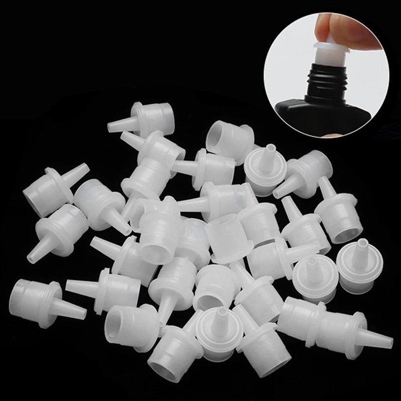 10-100Pcs Eyelash Glue Bottle Plugs Universal Eyelashes Glue Replacement Bottle Mouth Head Special Plug Bottles Accessories