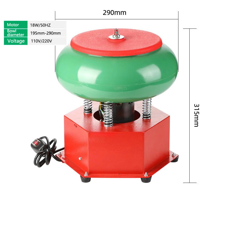 Picture 6: Vibration Polishing Machine Precise Grinding High-Frequency Bucket Remove Burrs Gold Jewelry