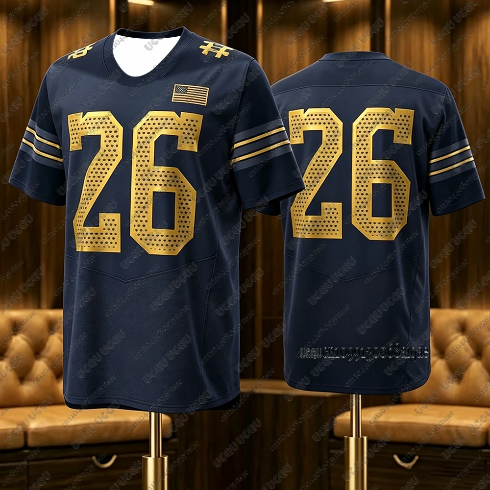 Autumn Winter New Ice Hockey Jerseys For Adult/Kids Notre Dame Fighting Irish Hockey Jerseys Sports Long Sleeve Kids Jerseys - view 4