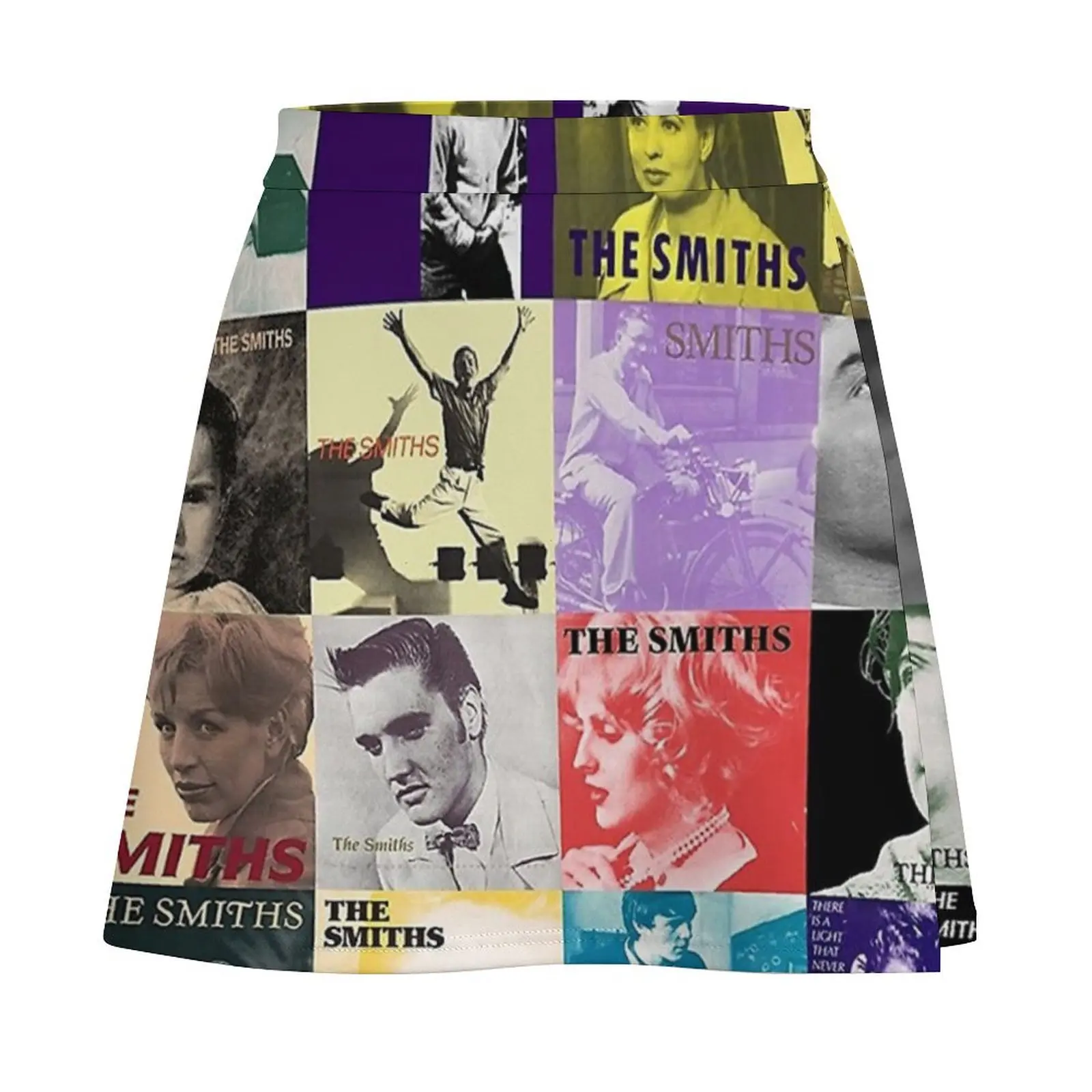 The Smith Singles Covers Collection Mini Skirt korean style skirt novelty in clothes shorts Korean clothing Mini Skirt