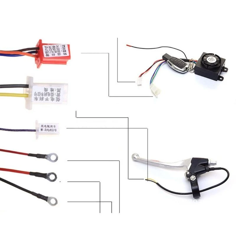 XA6H for Smart Controller for DC Battery Brushless Electric Scooter Motor Power Supply MOS Tube Anti-theift Bike Acce