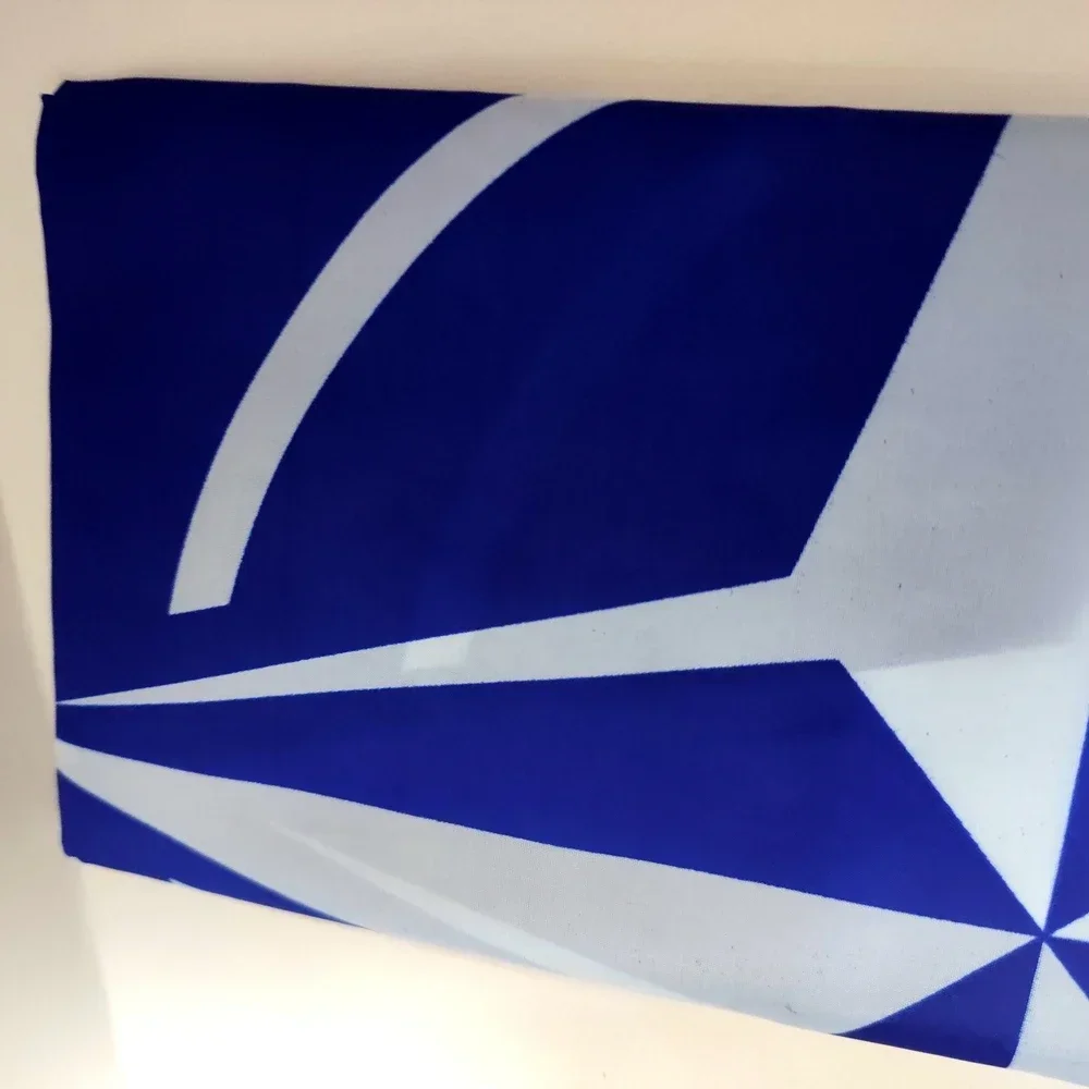 NATO Flag 90x150cm - Durable Polyester Banner for Indoor/Outdoor, All-Weather Resistant - view 4