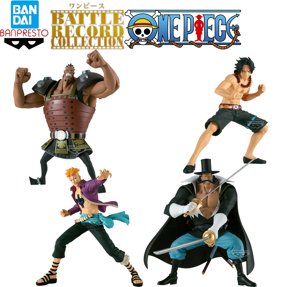 Przedsprzedaż Oryginalna kolekcja rekordów bojowych Banpresto One Piece Jozu Portgas.d.ace Marco Vista Anime Collection Model Zabawki Figurka