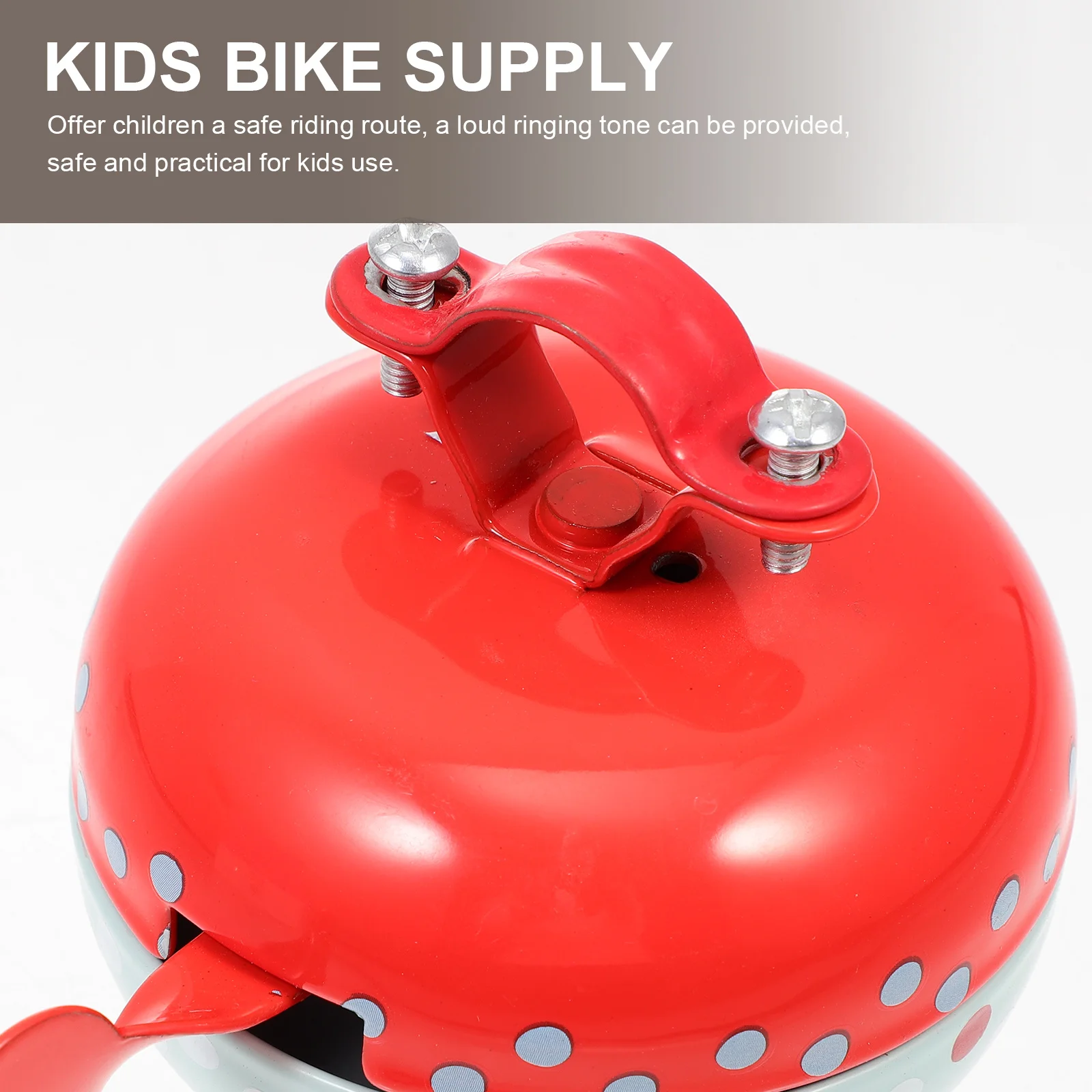 Kids Cartoon Bike Bell Screw Mounted Safe Loud Ring Durable Anti-Aging Children Scooter Accessory Bike Supply Bicycles Bell