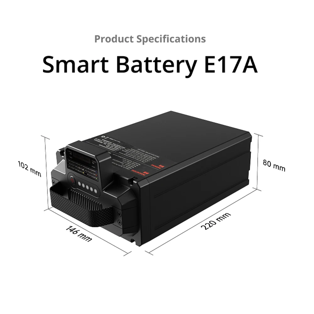 NEW Drone Smart Battery E17A 17000mAh 3.7kg Quick Latch Installation Dual-Channel Smart Charger Long Endurance