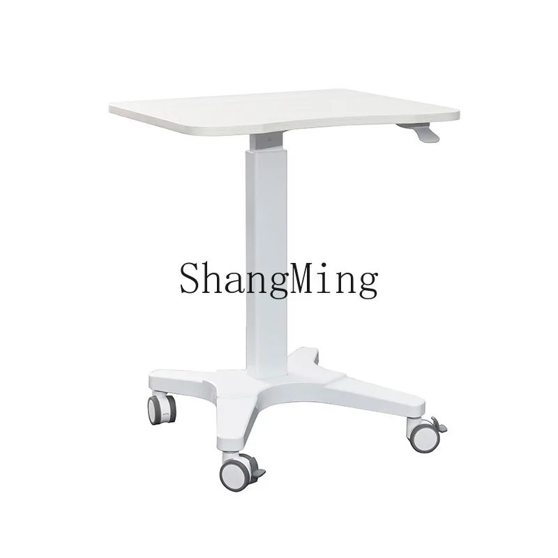 DSA pneumatic lift table standing simple automatic sofa bedside movable folding podium table