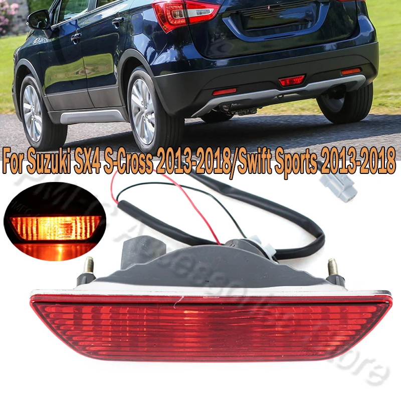 Światło hamowania tylnego zderzaka światło odblaskowe światło cofania dla Suzuki SX4 S-Cross 2013 2014-2018/Swift Sports 2013-2018 36574-70L00