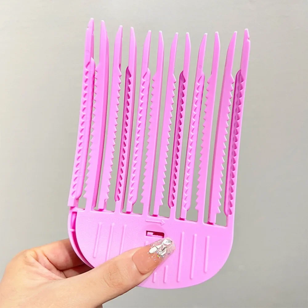 FSUNION رقيق دبوس الشعر الشباك الانفجارات مقاطع جذور الشعر تكثيف مقاطع الشعر الشباك شكل ثابت مقاطع موضة حجم مشبك شعر