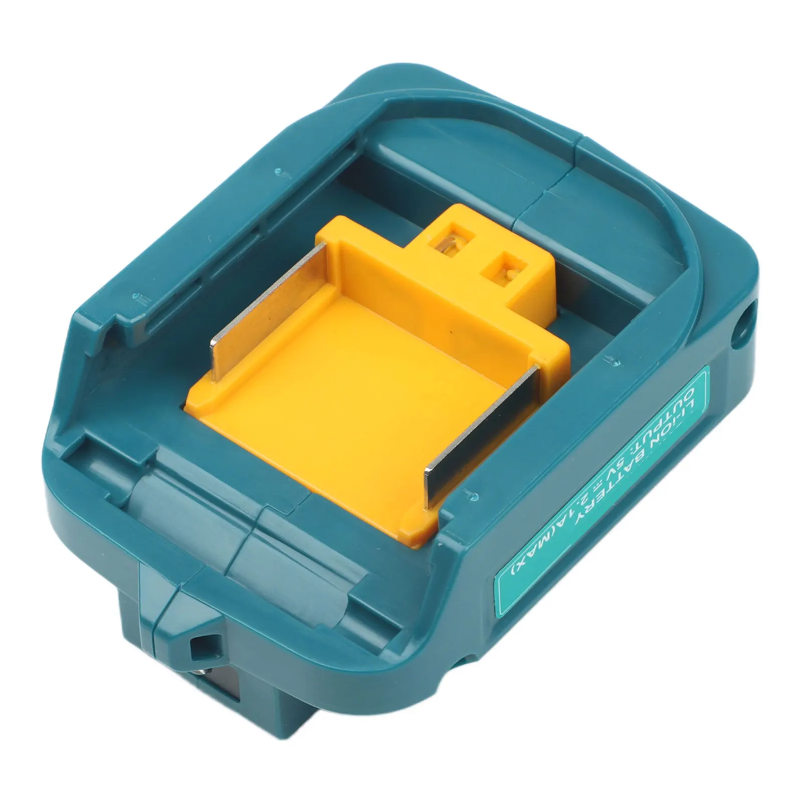 

Black Battery Adapter Lithium Battery Charging Solution Built-in Intelligent Charging Board Overcharge Protection