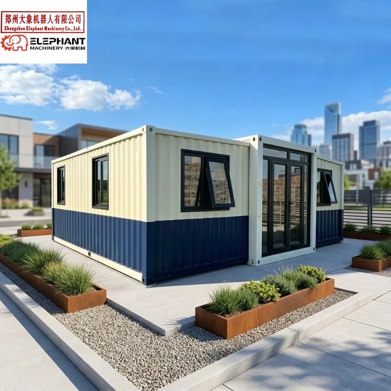 Customized Factory Direct 40Ft Modular Container House Heavy Load Bearing Frame Custom Partition Urban Commercial Complex Home