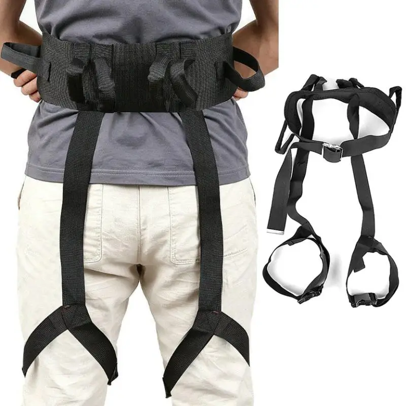 Gait Transfer Belt with Leg Loops Non-Slip Heavy Duty for Senior Care Patient Hospital Nursing Use