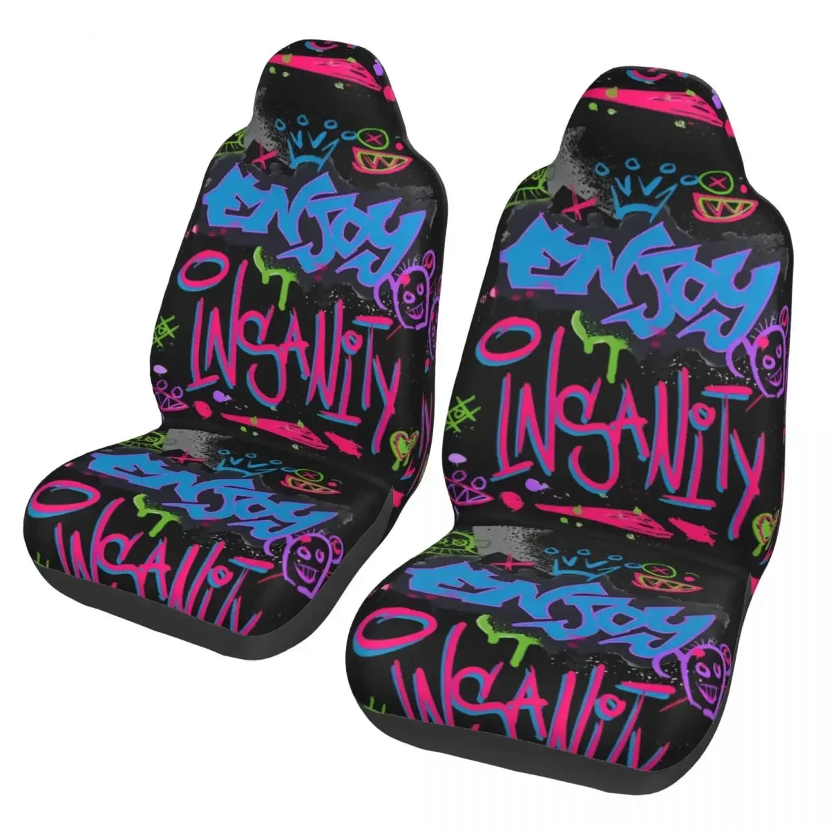 Jinx Anime Enjoy Funda Universal para asiento coche impermeable AUTOYOUTH Arcane Game fundas para asientos poliéster pesca