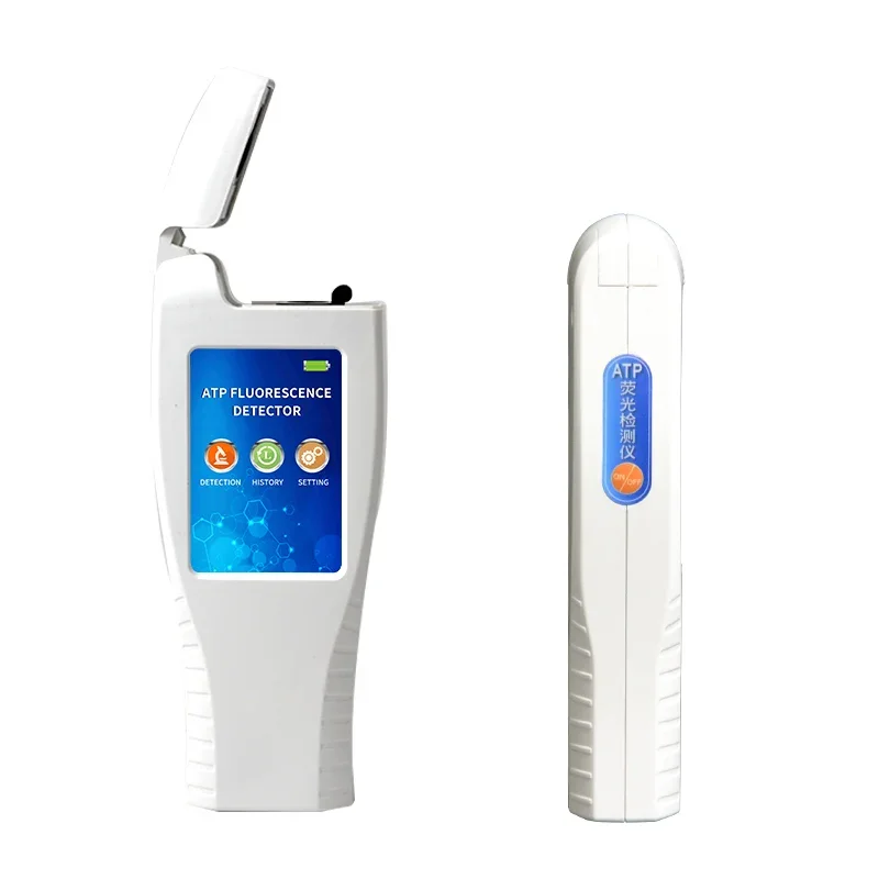 0 to 9999 RLUs Portable Microbial Detector 15s Rapid Detection Detector Atp Fluorescence Detector Bacteria Cleanness Tester