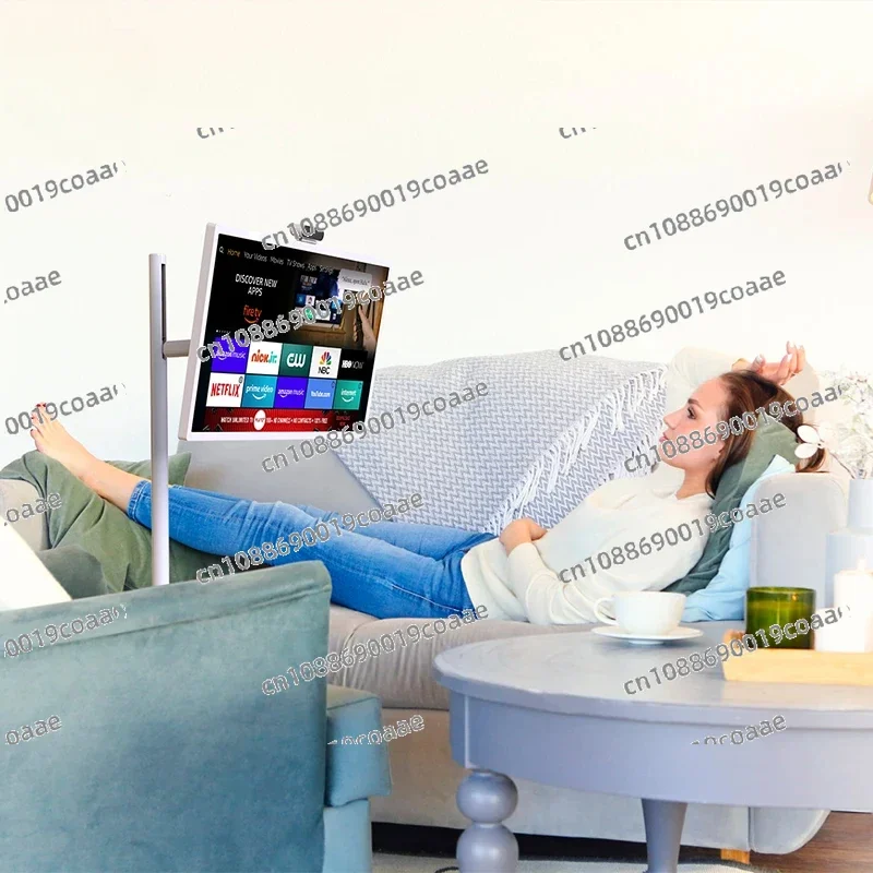 Interactive 24 Inch Stand By Me Smart Television In Cell Touch LCD Screen 2K Panel Rotating TV with Android 12