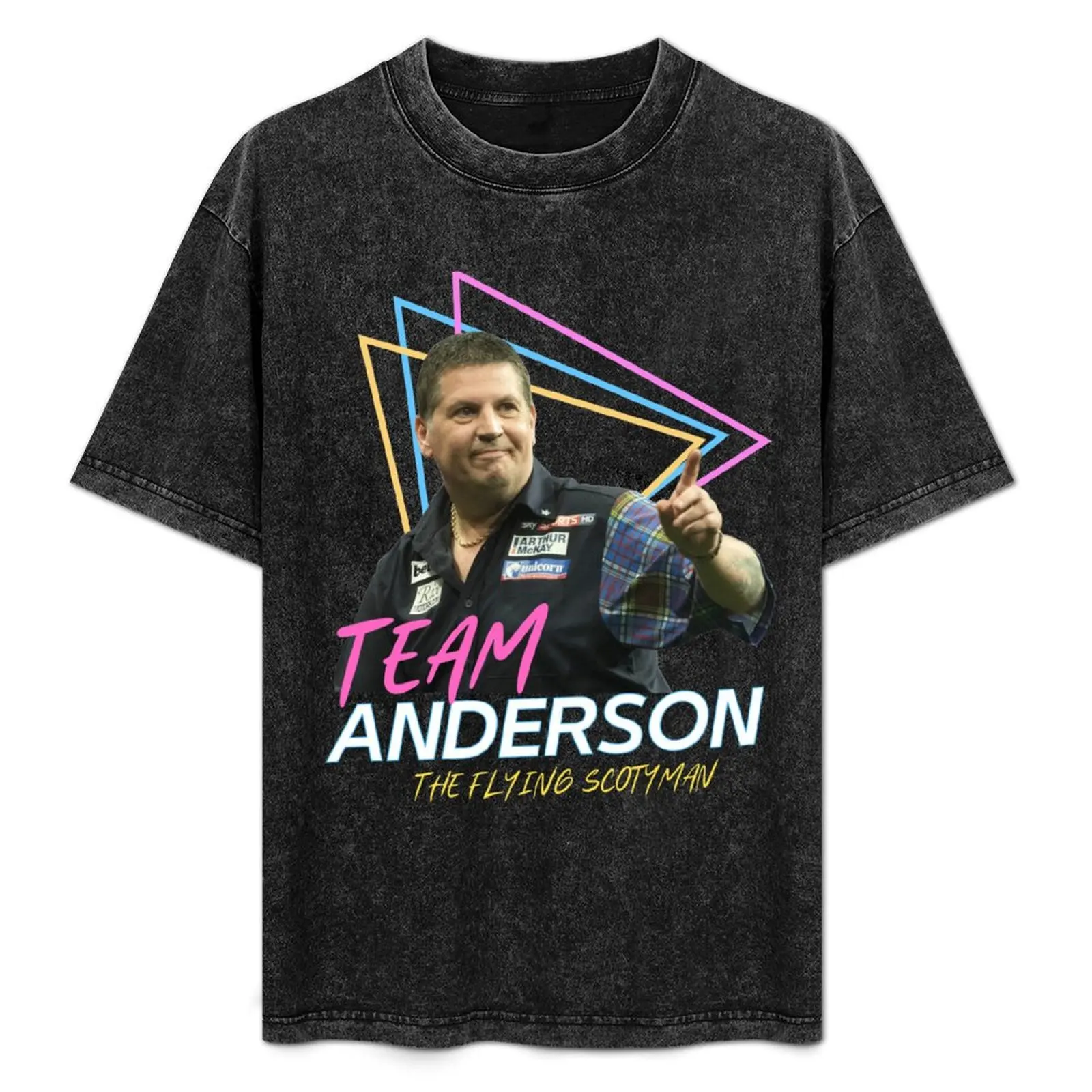 

Gary Anderson Darts PDC 2022- ian white Gary Anderso darts team T-Shirt Durable Work Wear T-Shirt