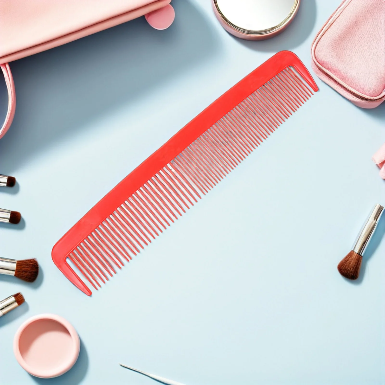 

Big Giant Clown Comb Jumbo Plastic Red Wide Tooth Comb Prop Comedy Costume Halloween Party Performance Photo Prop