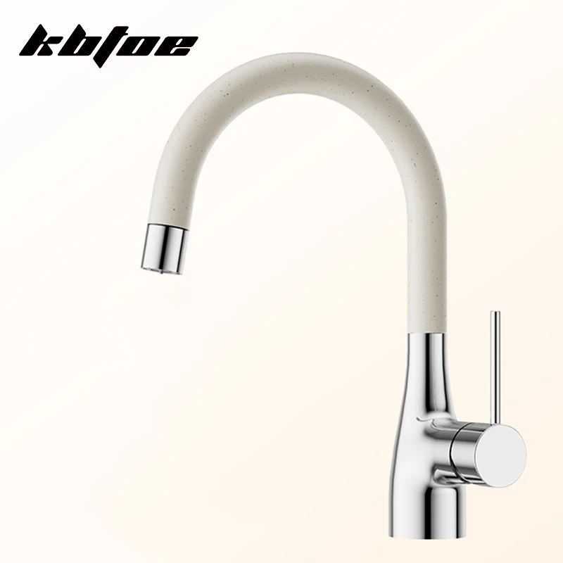 

﻿ Pull Out Kitchen Sink Faucet Cold/Hot Water Mixer Tap Deck Mounted Bathroom Basin Wash Sprayer Arc Modern Design Faucet Crane