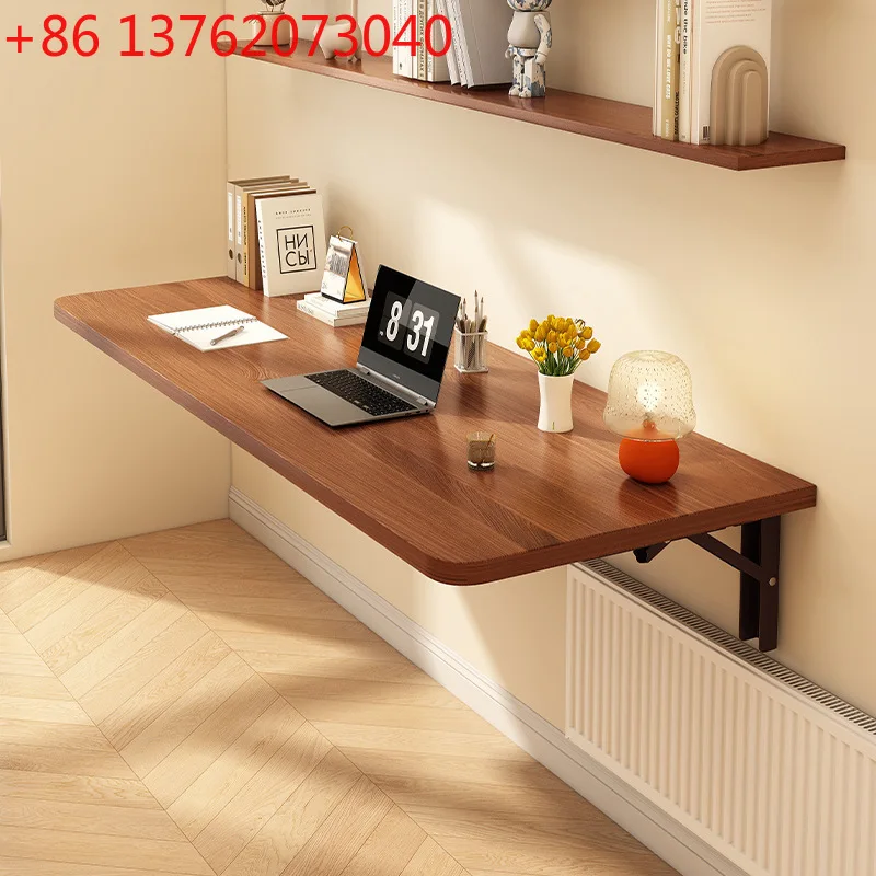 

Foldable desk wall hanging folding table wall hanging balcony wall hanging edge table