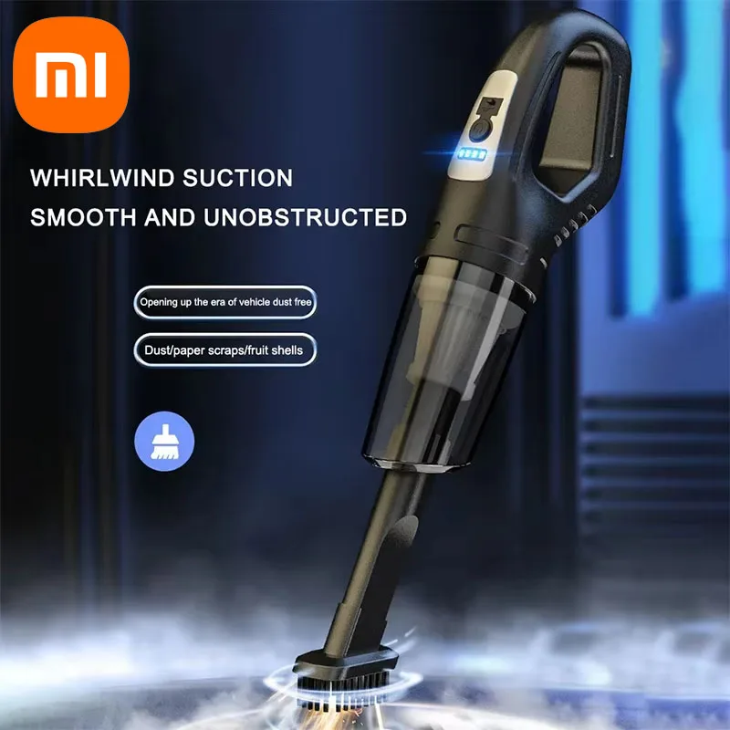 Xiaomi 120W Portable Wireless Vacuum Cleaner USB Charging Handheld Vacuum Cleaner Powerful Suction For Auto Home Office Pet Hair