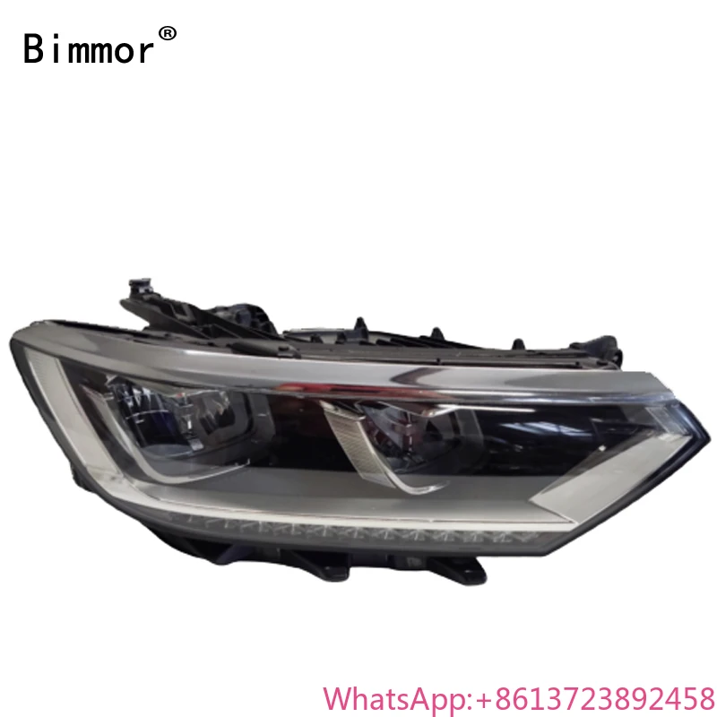 

Bimmor 3 Car Headlight for VW Volkswagen Passat B8 2016-2019 Head Light Halogen Headlamp Daytime Running Light Headlamp Factory