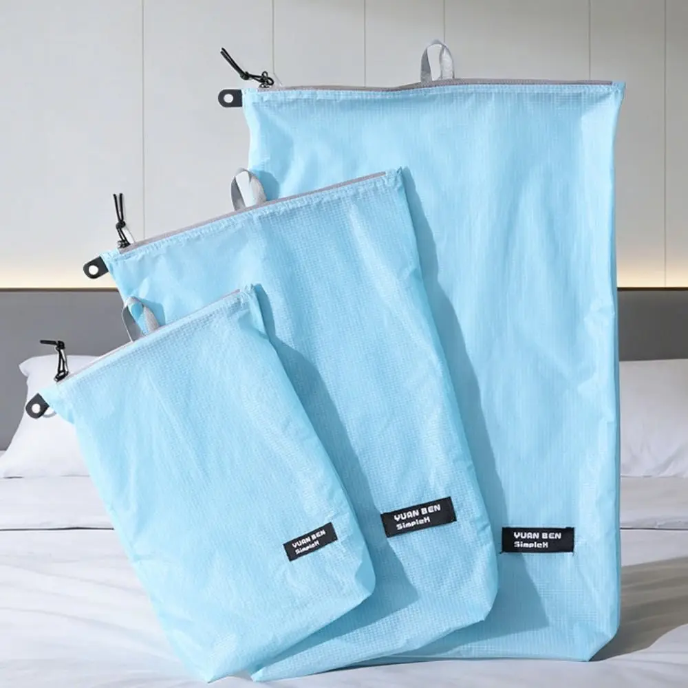 15D Nylon Travel Storage Bag Ultra Light Wear Resistant Waterproof Pouch Waterproof Silicone Coated Storage Pouch Camping Gear