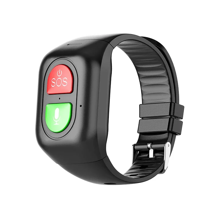 4G S8 not  2G-S1  Fall down alarm SOS button alert voice call GPS WIFI location IP67 waterproof pedometer elder smart bracelet