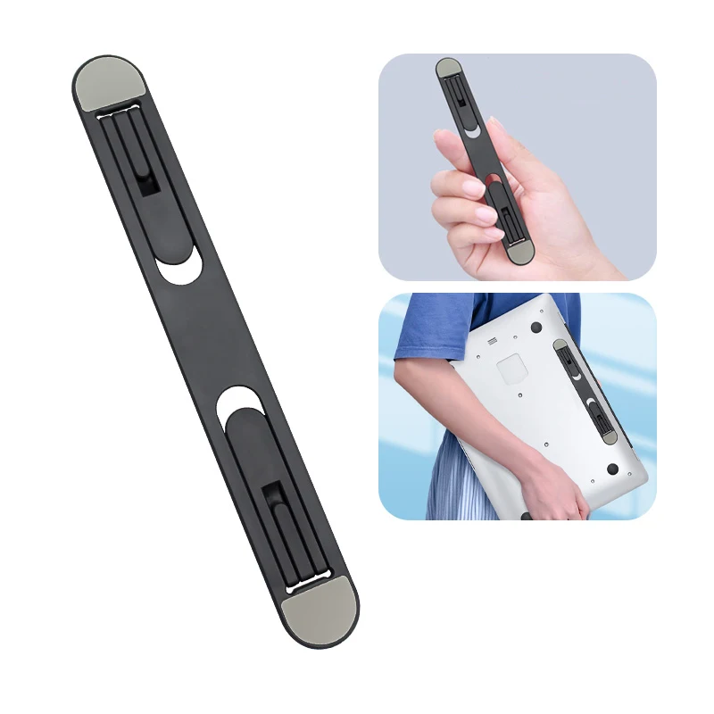 Tragbarer Laptop-StäNder, Faltbar, UnterstüTzt Notebook-StäNder, Computer-Laptop-Halter, KüHlhalterung, Riser FüR Macbook-Laptops, ZubehöR