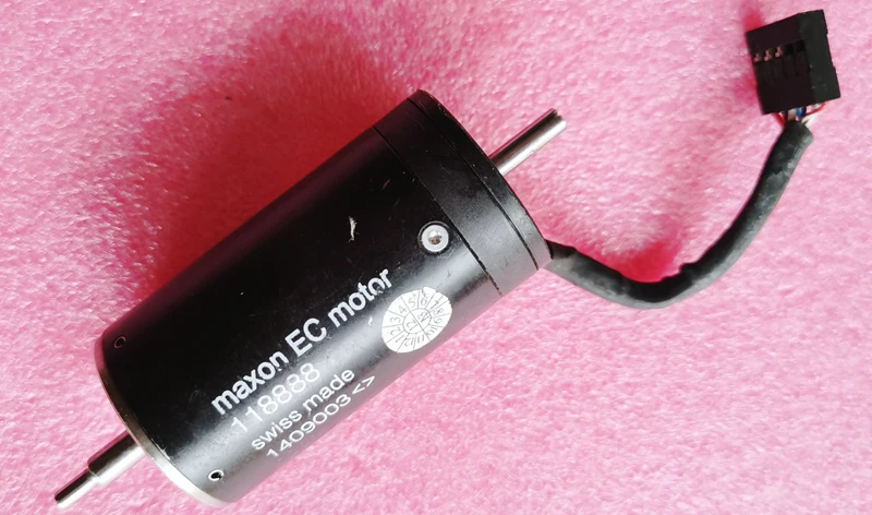 Imagem -02 - Usado 80w 18v 13000rpm Maxon dc Copo Oco Brushless Motor Ec32 118888 com Sensor Hall
