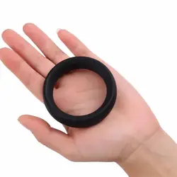 high quality Inner size: 45mm / 50 MM silicone delay ring for cock penis cockring sex time lasting sex toy for man