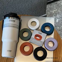 TYESO Silicone Anti Slip Bottom Cover Protective Universal Water Bottle Bottom Sleeve Cover Water Bottle 71mm to 77mm Diameter