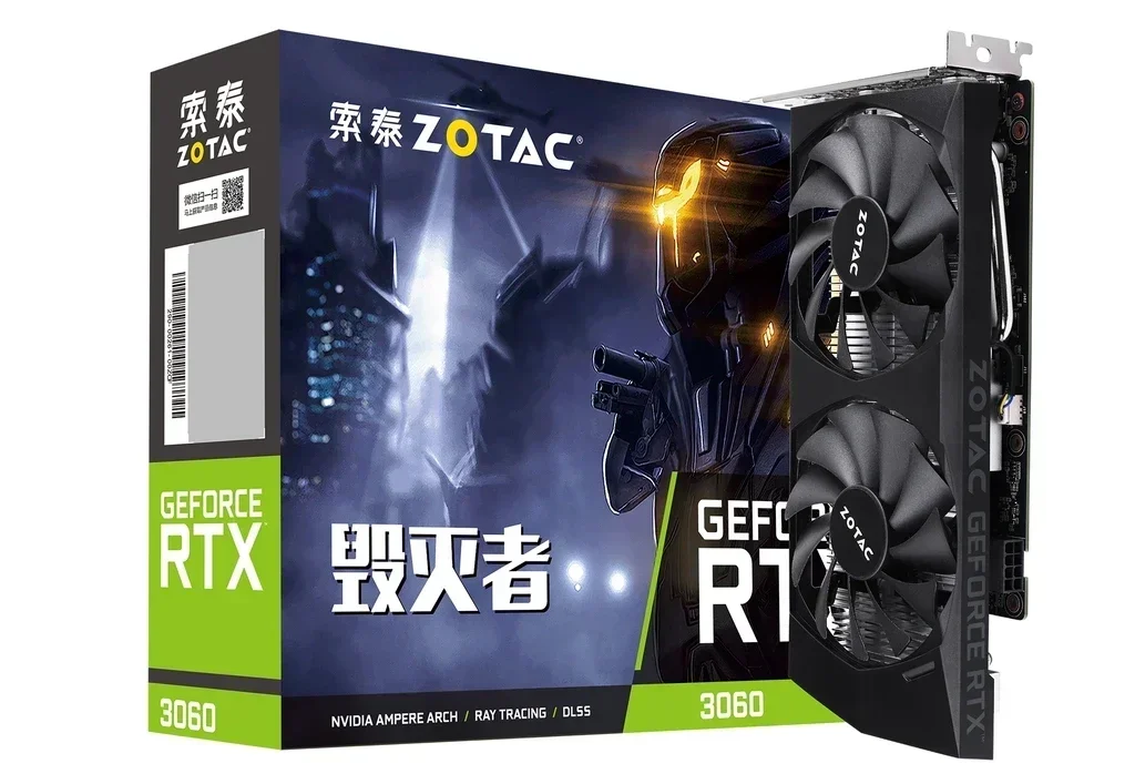 ZOTAC RTX 3060 12GD6 12GB Video Cards RTX3060 GPU Graphic Card