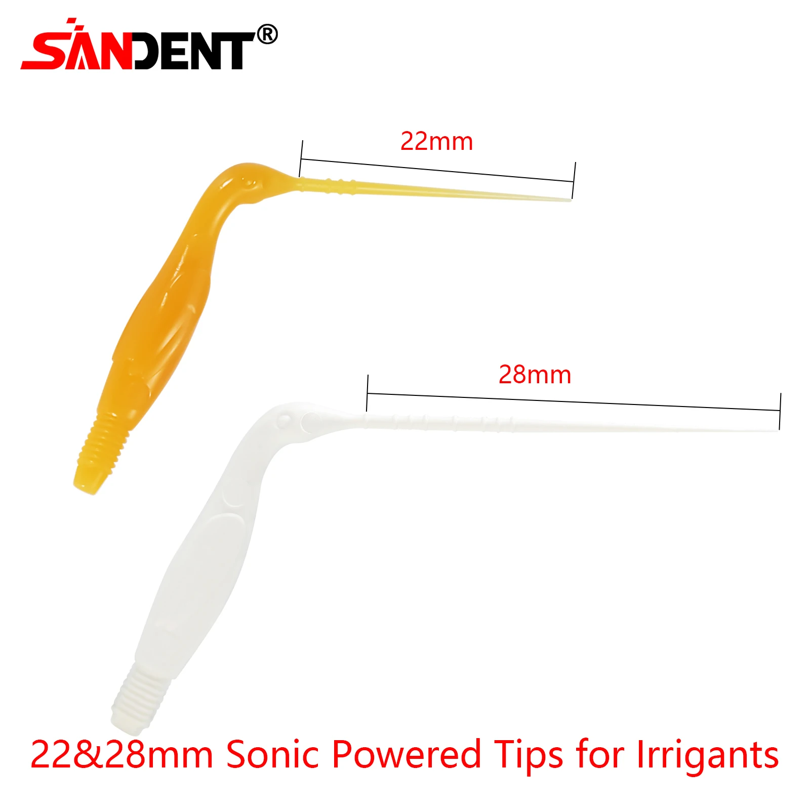 10Pack(30pcs) Dental Irrigation Endo Needle Curved Tip 22/28MMFor Root Canal Cleaning Syringe Tips Dentist Materials