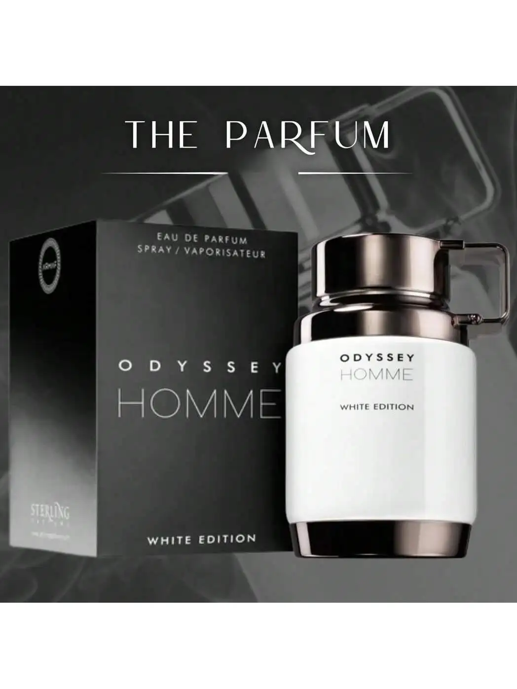 بخاخ عطر Araf Odyssey للرجال باللون الأبيض، 3.4 أونصة، عطر كولونيا طويل الأمد، مصمم خصيصًا للرجال #4